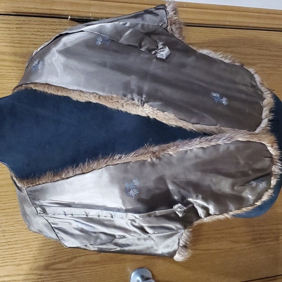 Vintage fur wrap brown - Picture 7 of 8